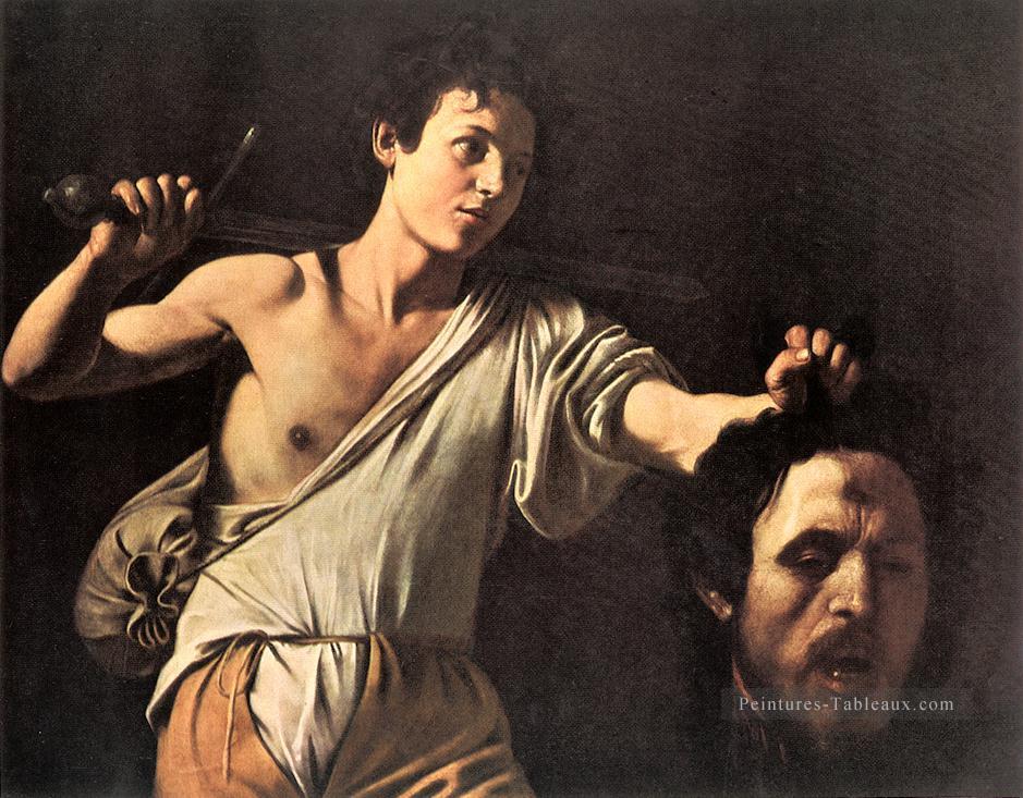 David2 Caravaggio Peintures à l'huile